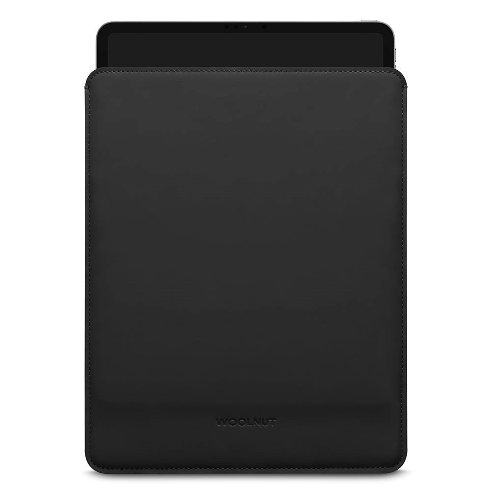 Woolnut Coated PU Læder Sleeve Til iPad / Tablet (290 x 220mm) (290 x 220mm) - Sort