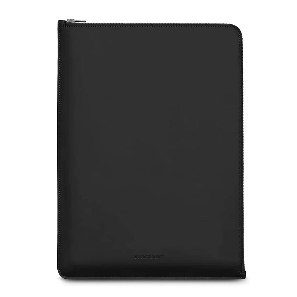 Woolnut Coated Folio PU Sleeve Til MacBook / Laptop 16" (360 x 250mm) - Sort