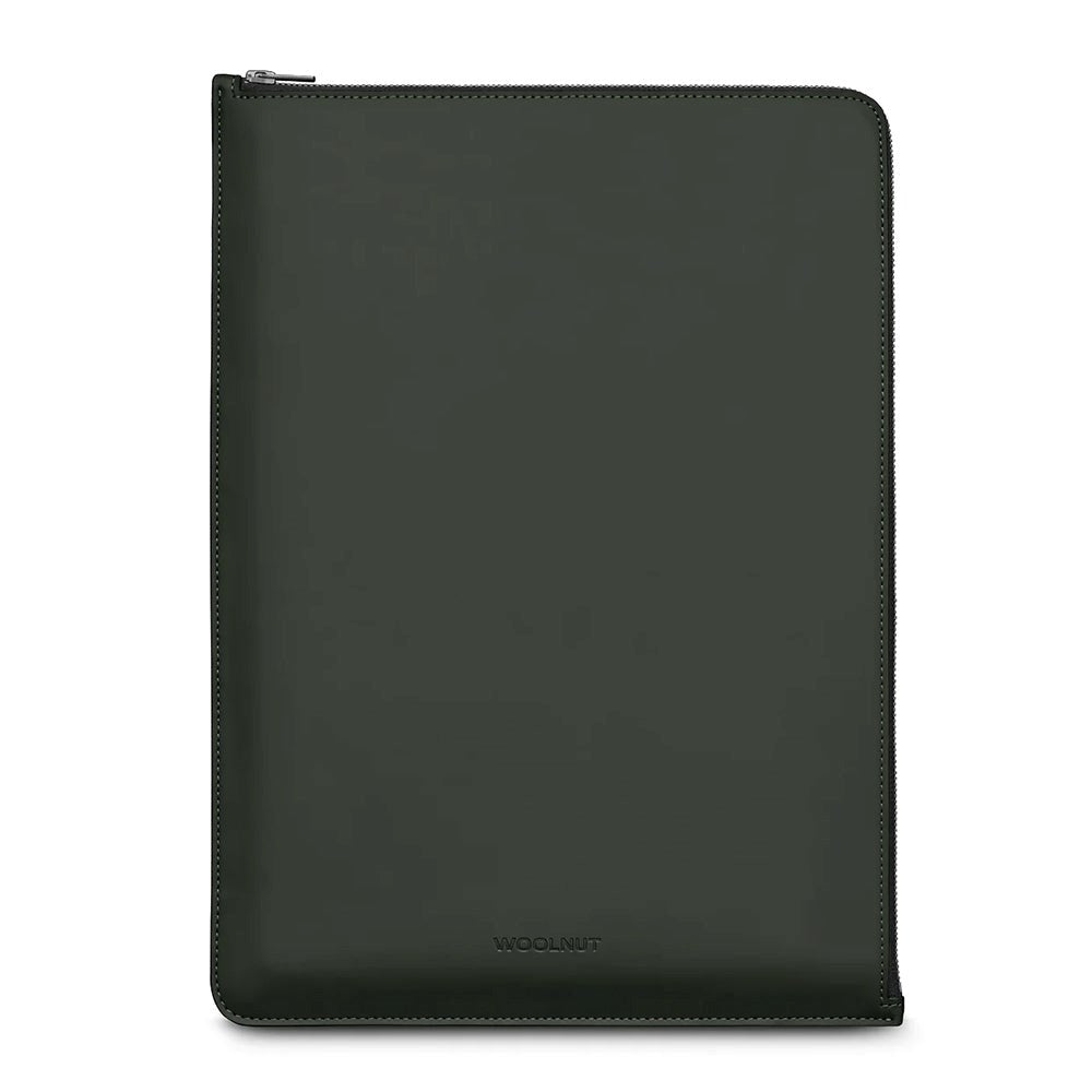 Woolnut Coated Folio PU Sleeve Til MacBook / Laptop 16" (360 x 250mm) - Grøn