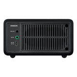 SANGEAN Genuine Mini WR7 Trådløs Bluetooth Højtaler m. Radio - Sort