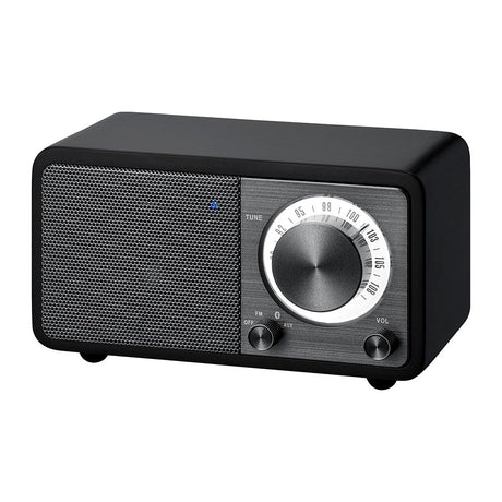 SANGEAN Genuine Mini WR7 Trådløs Bluetooth Højtaler m. Radio - Sort