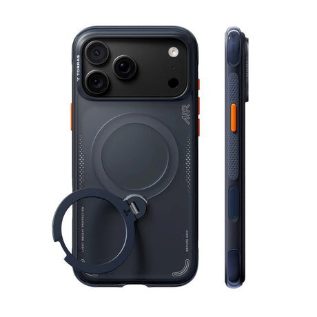 iPhone 18 Pro Max / 17 Pro Max TORRAS Ostand Q3 Air Bagside Cover - MagSafe Kompatibel - Deep Blue